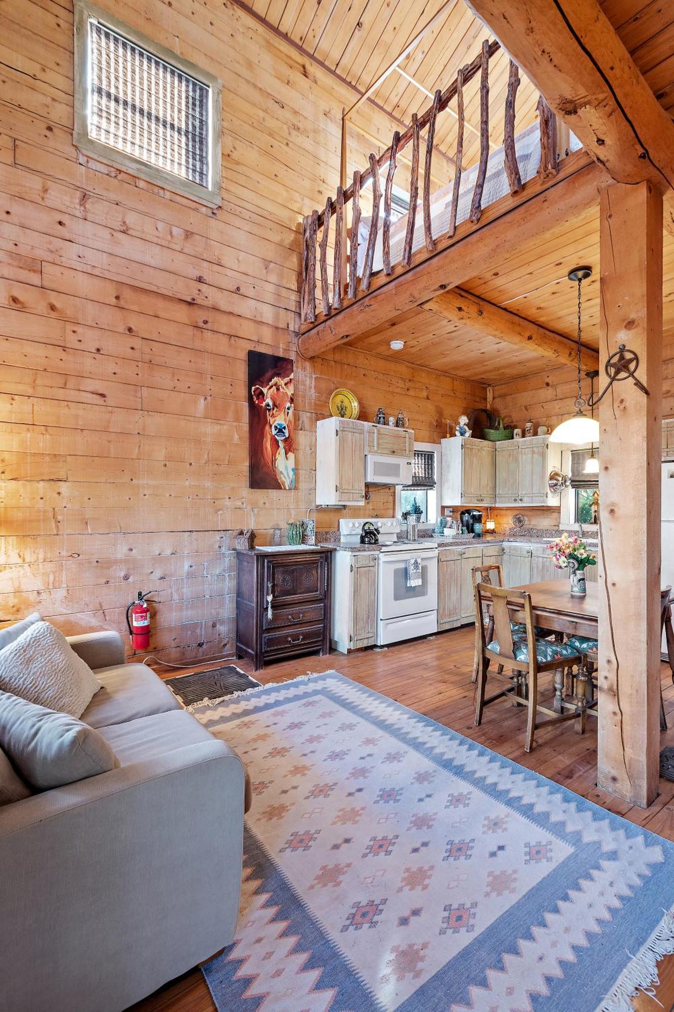 Mighty Oak Log Cabin Фредериксбург Екстериор снимка