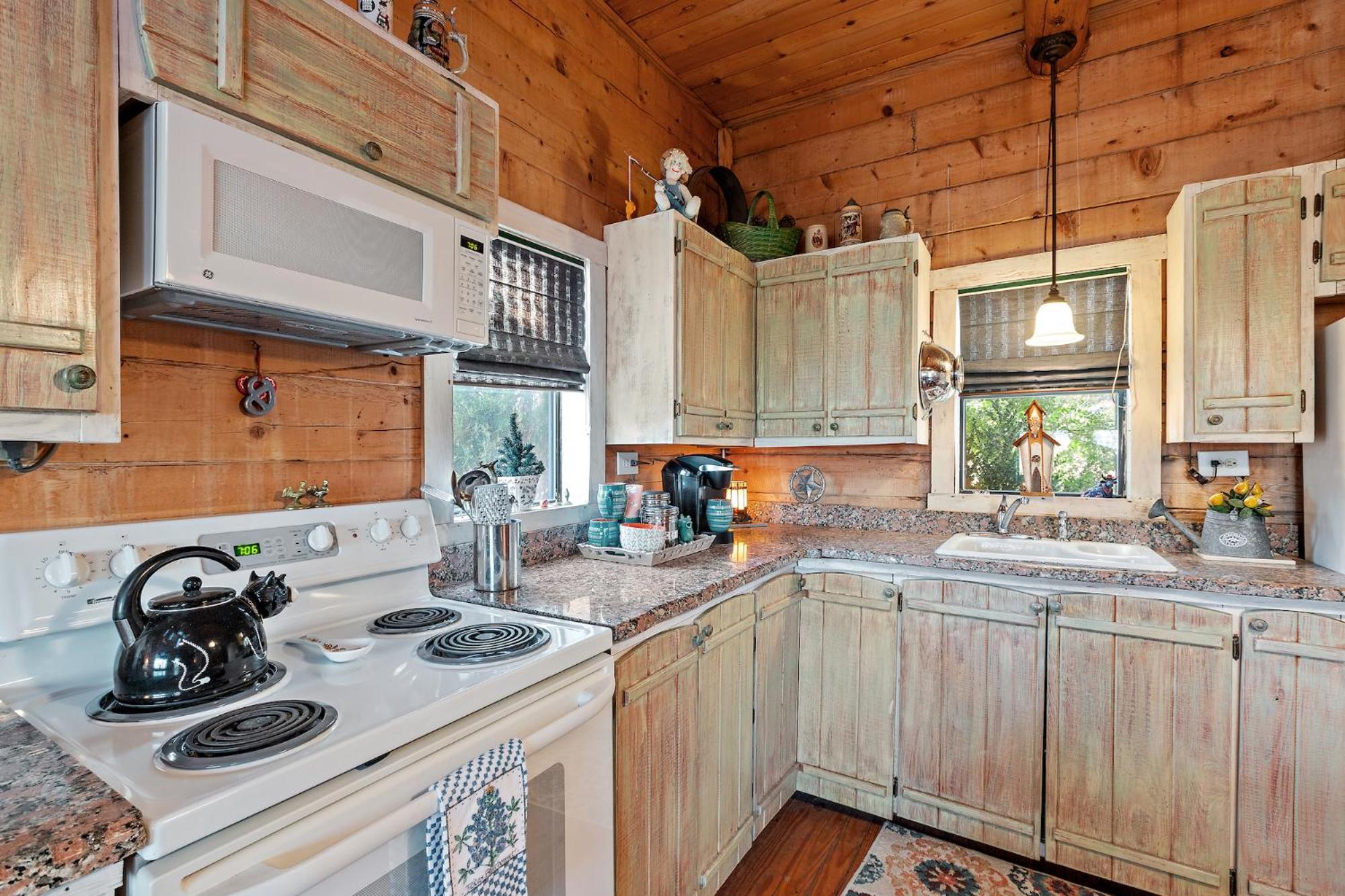 Mighty Oak Log Cabin Фредериксбург Екстериор снимка