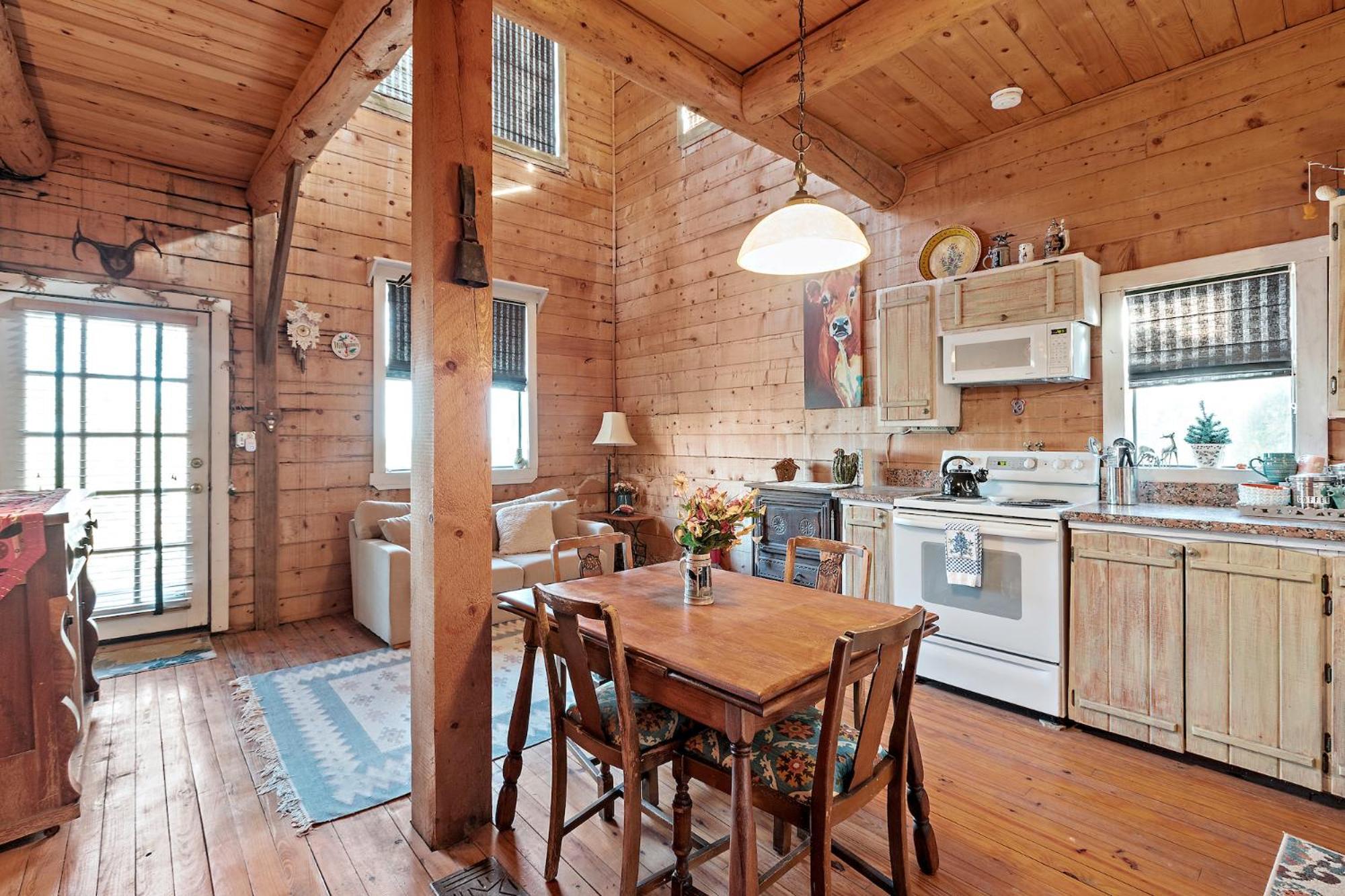 Mighty Oak Log Cabin Фредериксбург Екстериор снимка