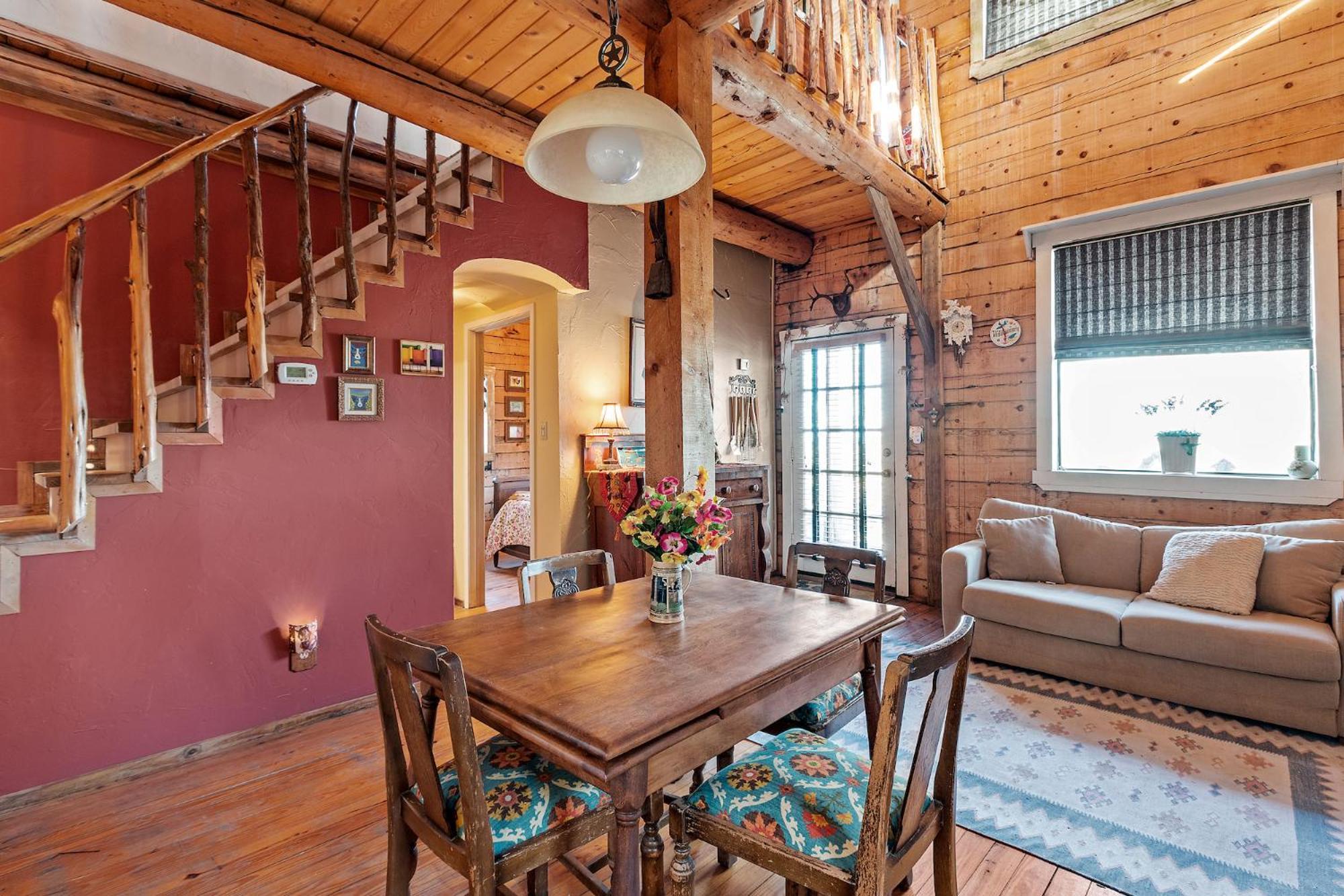 Mighty Oak Log Cabin Фредериксбург Екстериор снимка