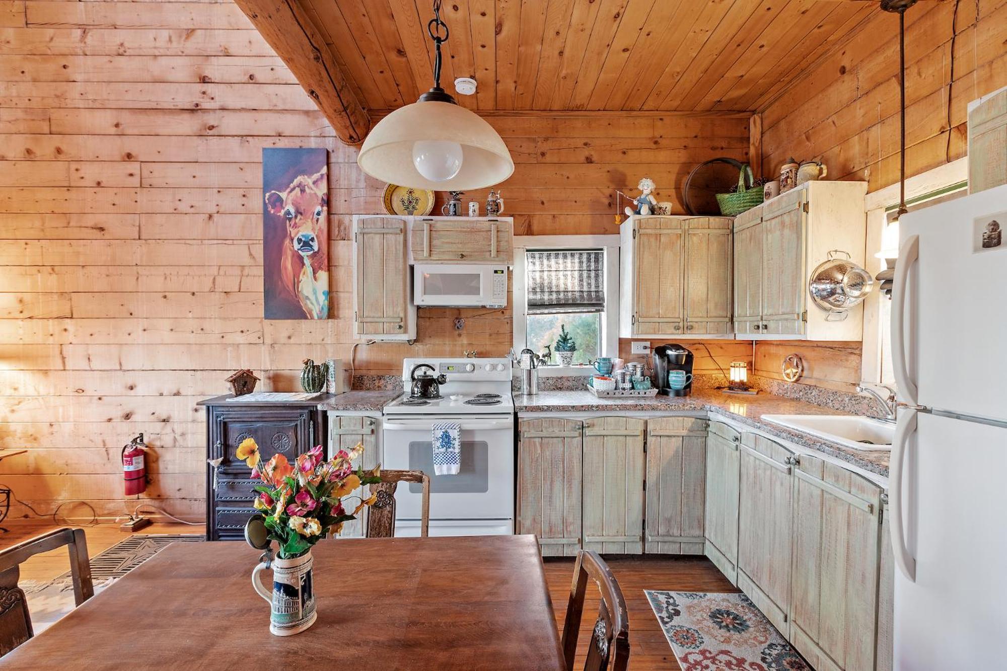 Mighty Oak Log Cabin Фредериксбург Екстериор снимка
